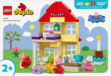 LEGO DUPLO Peppa Pig Pipsa Possun syntymäpäivätalo 10433