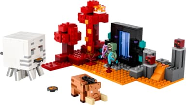 LEGO Minecraft Hornaportaalin väijytys 21255
