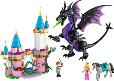 LEGO Disney Princess Pahatar lohikäärmeenä 43240