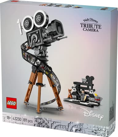 LEGO Disney Classic Walt Disneylle omistettu kamera 43230