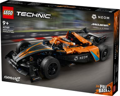LEGO Technic NEOM McLaren Formula E -kilpa-auto 42169