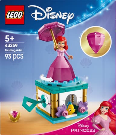 LEGO Disney Princess Pyörähtelevä Ariel 43259