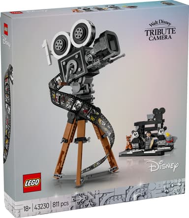 LEGO Disney Classic Walt Disneylle omistettu kamera 43230