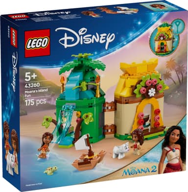 LEGO Disney Princess Vaianan hauskat saaripuuhat 43260