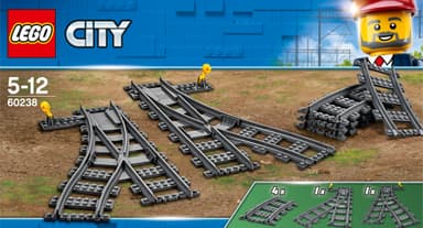 LEGO City Vaihtoraiteet 60238