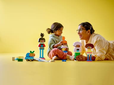 LEGO DUPLO Town Rakenna ihmisiä isoine tunteineen 10423