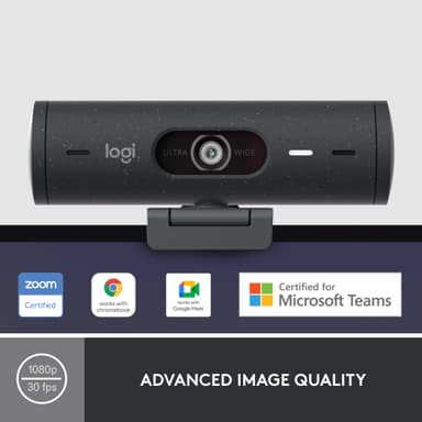Logitech Brio 500 webkamera (grafiitti)