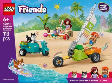 LEGO Friends Surffikoirat ja skootteriseikkailu 42641