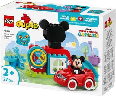 LEGO DUPLO Disney Mikki Hiiren kerhotalo ja auto 10454