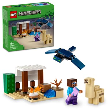 LEGO Minecraft Steven aavikkoretki 21251