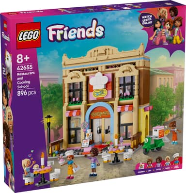 LEGO Friends Ravintola-alan oppilaitos 42655