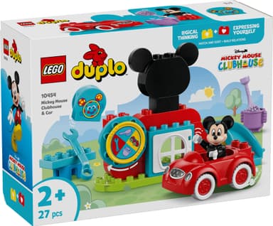 LEGO DUPLO Disney Mikki Hiiren kerhotalo ja auto 10454