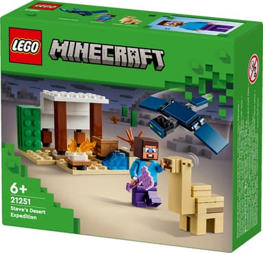 LEGO Minecraft Steven aavikkoretki 21251
