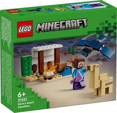 LEGO Minecraft Steven aavikkoretki 21251