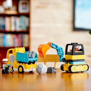 LEGO DUPLO Town Kuorma-auto ja telakaivuri 10931