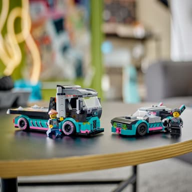 LEGO City Kilpa-auto ja autonkuljetusauto 60406