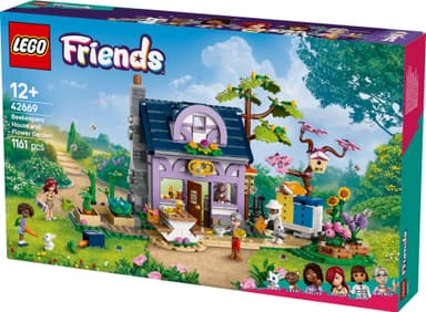 LEGO Friends Mehiläishoitajien talo ja kukkiva puutarha 42669
