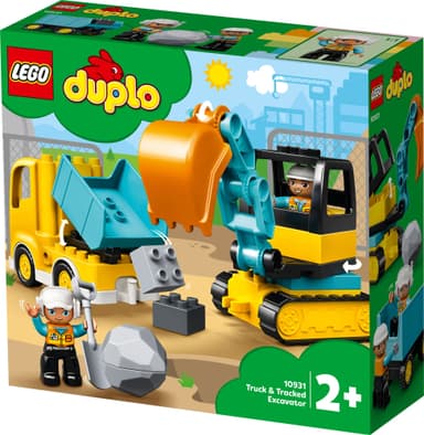 LEGO DUPLO Town Kuorma-auto ja telakaivuri 10931