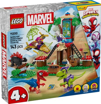 LEGO Spidey Spideyn ja Gobbyn lentotaistelu puumajalla 11200