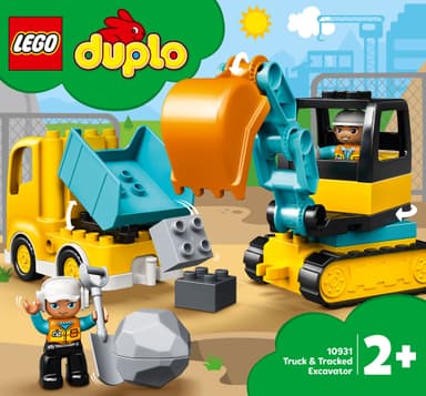 LEGO DUPLO Town Kuorma-auto ja telakaivuri 10931
