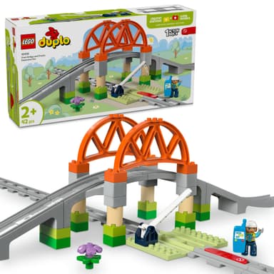 LEGO DUPLO Town Silta ja raiteet ‑laajennussarja 10426