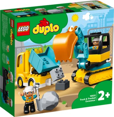 LEGO DUPLO Town Kuorma-auto ja telakaivuri 10931