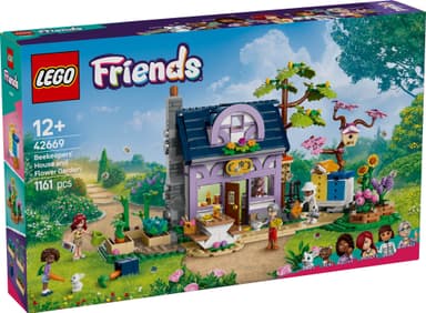 LEGO Friends Mehiläishoitajien talo ja kukkiva puutarha 42669