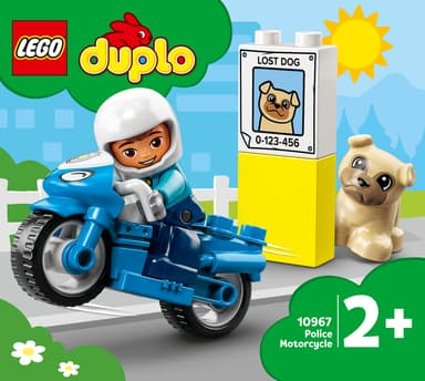 LEGO DUPLO Town Poliisimoottoripyörä 10967