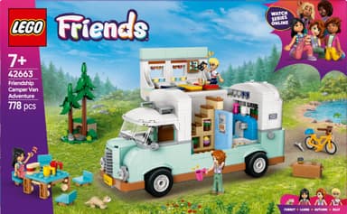 LEGO Friends Ystävien seikkailu matkailuautolla 42663