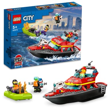 LEGO City Palokunnan pelastusvene 60373