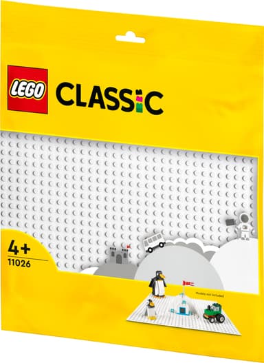 LEGO Classic Valkoinen rakennuslevy 11026