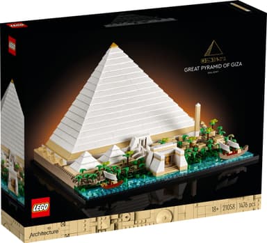 LEGO Architecture Gizan suuri pyramidi 21058