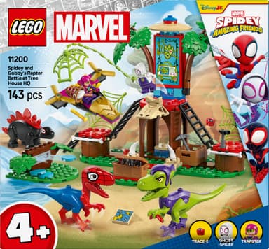 LEGO Spidey Spideyn ja Gobbyn lentotaistelu puumajalla 11200
