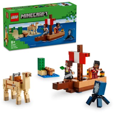 LEGO Minecraft Merirosvolaivan matka 21259