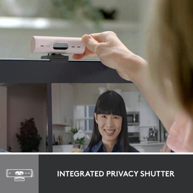 Logitech Brio 500 webkamera (ruusu)