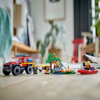 LEGO City Nelivetopaloauto ja pelastusvene 60412