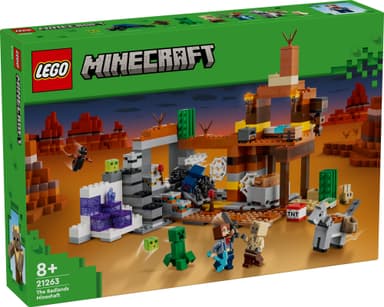 LEGO Minecraft Erämaan kaivoskuilu 21263