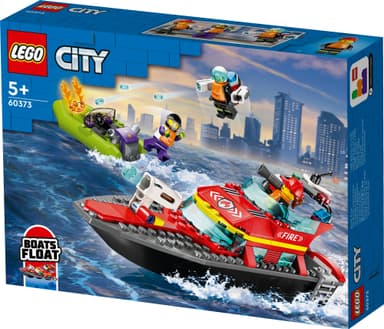 LEGO City Palokunnan pelastusvene 60373