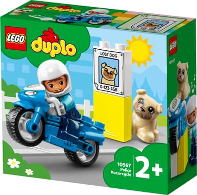 LEGO DUPLO Town Poliisimoottoripyörä 10967
