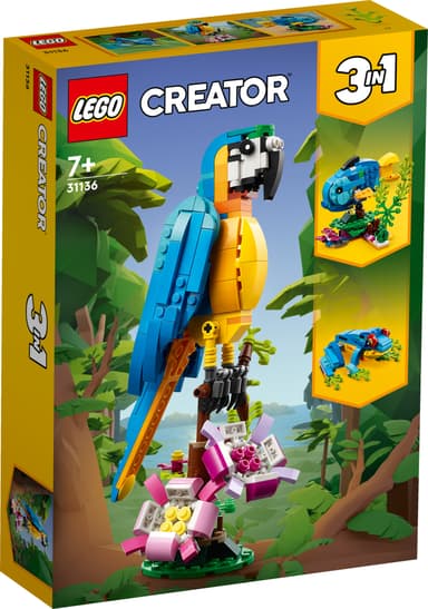 LEGO Creator Eksoottinen papukaija 31136
