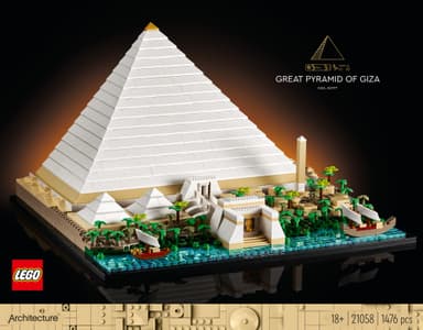 LEGO Architecture Gizan suuri pyramidi 21058