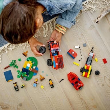 LEGO City Nelivetopaloauto ja pelastusvene 60412