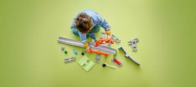 LEGO DUPLO Town Silta ja raiteet ‑laajennussarja 10426