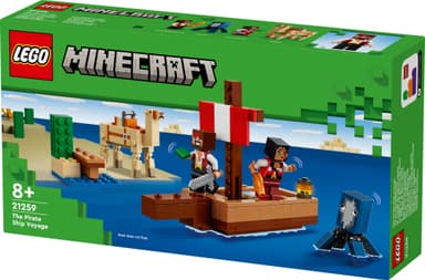 LEGO Minecraft Merirosvolaivan matka 21259
