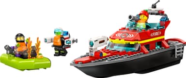 LEGO City Palokunnan pelastusvene 60373