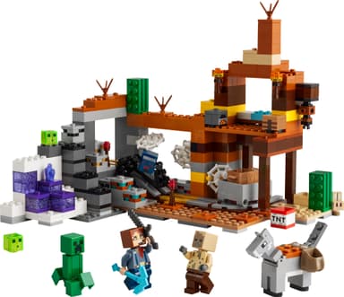 LEGO Minecraft Erämaan kaivoskuilu 21263