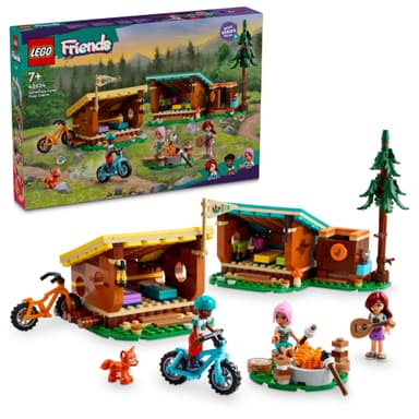 LEGO Friends Seikkailuleirin mukavat laavut 42624