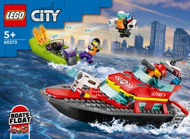 LEGO City Palokunnan pelastusvene 60373