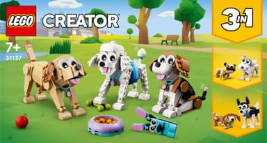 LEGO Creator Söpöt koirat 31137