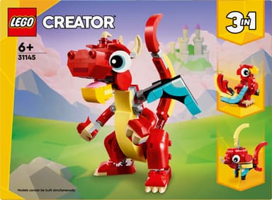 LEGO Creator Punainen lohikäärme 31145
